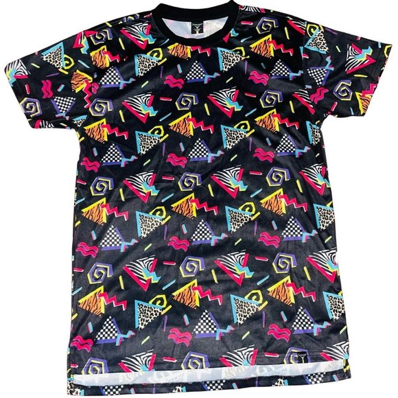 Other - Vintage Y2K Fresh Prince Bel Air Style AOP Tee Mens Large